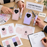 Perceuse à ongles de bureau personnalisée pour la pose de vernis gel et l'acrylique