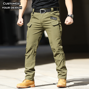 Personnalisé Pria Casual Tactique Cargo <span class=keywords><strong>Pantalon</strong></span> Hommes Plusieurs Poches <span class=keywords><strong>Pantalon</strong></span> Travail En Plein Air Techwear Randonnée Pantalons Homme Celana - Product Image 3