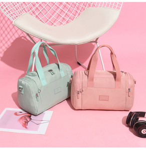 ナイロン製 ミニジムバッグ スポーツバッグ 旅行バッグ 男女兼用 小さめ ロゴ入れ対応 - Product Image 6