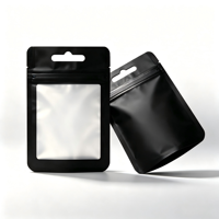 Sac à fermeture éclair en polyéthylène résistant à l'humidité imprimé sur mesure pour l'emballage d'accessoires de téléphonie mobile