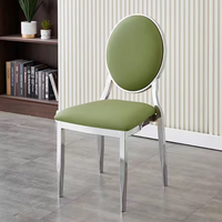Chaise de banquet empilable en métal rembourrée, dorée, économique, pour église, mariage, hôtel, restaurant, bar, salle à manger - Mobilier commercial durable