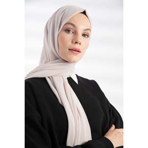 Écharpe longue ethnique en mousseline de viscose et de coton avec décoration en strass, hijab pour l'hiver et l'été, châle - Product Image 2