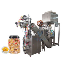 Machine d'emballage et de remplissage automatique multifonctionnelle pour sachets de thé triangulaires en plastique, à économie d'énergie