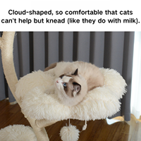 Arbre à chat moderne et durable, facile à assembler, grand format, style minimaliste, griffoir en sisal et fer pour chat de grande taille, décoration intérieure, vente en gros