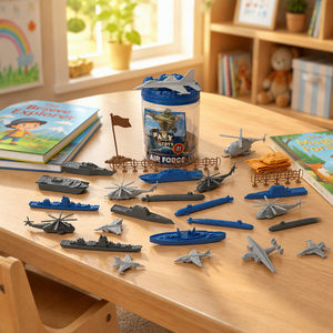Kit de Mesa de Arena BEFLY para Armar, Helicóptero de Plástico, Modelo Militar en Miniatura, Juguetes para Niños de <span class=keywords><strong>3</strong></span>+ Años - Product Image 4
