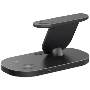 Nueva tecnología <span class=keywords><strong>2022</strong></span> 3 en 1 <span class=keywords><strong>cargador</strong></span> inalámbrico estación de carga teléfono inteligente 15W soporte de teléfono para iphone <span class=keywords><strong>samsung</strong></span> reloj Iwatch TWS - Product Image 5