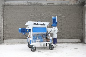 Derutu PLC Getriebemotor-Pumpen-Sprühgerät für verschiedene Mörtelanwendungen - Product Image 4
