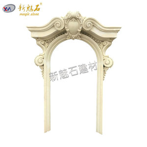 New Magic Stone Grc Artificial Stone Window <b>Frame</b> Trim Outdoor Decorative <b>Arch</b> Sculpture Xms - Product Image 1
