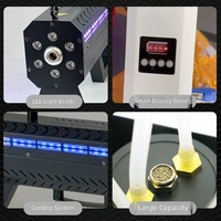 Pistolet à fumée portatif DJ, équipement d'effets spéciaux pour scène et bar, accessoire d'ambiance pour lieux de nuit, machine à fumée portable