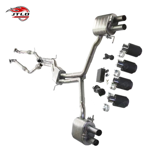 JTLD Tubo de <span class=keywords><strong>Escape</strong></span> de Acero Inoxidable, Sistema de <span class=keywords><strong>Escape</strong></span> Valvetronic Catback para <span class=keywords><strong>AUDI</strong></span> <span class=keywords><strong>S5</strong></span> B8 3,0, Tubo Delantero con Catback - Product Image 4