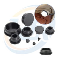 LongCheng personnalisé automobile 8mm petits œillets de câble filetage Silicone 1mm bouchons de trou en caoutchouc pour cartouche