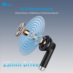 Casque Bluetooth NCC LY-0101 Son Hi-Fi, Bluetooth 5.4, Autonomie de 20h et Contrôle Tactile (Noir) - Product Image 2