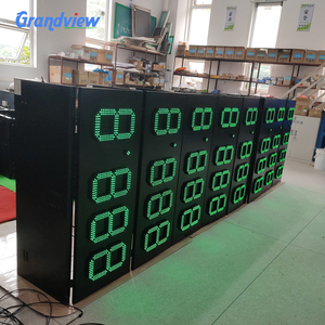 Gasolinera impermeable Segmento digital Precio Tablero de visualización de mensajes Señalización digital y pantallas Pantalla de señ<span class=keywords><strong>al</strong></span> de precio led - Product Image 4