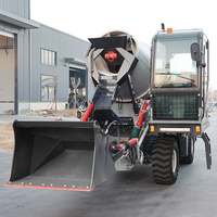 Camion malaxeur à béton diesel autochargeur de marque OEM LTMG, neuf, avec boîte de vitesses, capacité de 3-4m3, à vendre