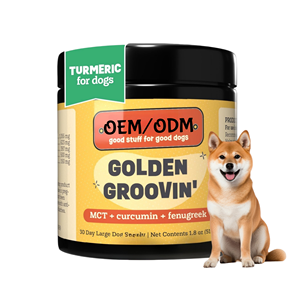 Integratore in Polvere di Curcuma per Animali Domestici OEM Personalizzato, Naturale Anti-Infiammatorio, Supporto Articolare, Potenziamento Immunitario e Antiossidante per Cani e Gatti - Product Image 1