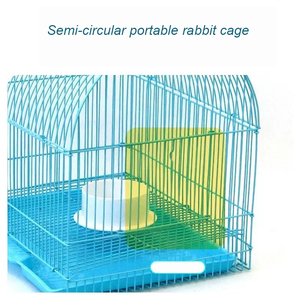 Gabbia portatile per criceti e uccelli conigli gabbia per esterni, scoiattolo, porcellino d'India, - Product Image 5