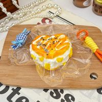 Jouet anti-stress souple en silicone, en forme de pâtisserie de boulangerie, jouet sensoriel à presser, non toxique, idéal pour les cadeaux de fête et les remplisseurs de sacs cadeaux