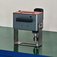 Máquina de grabado de puntos eléctrica de mano, máquina de marcado de Metal con código QR VIN de chasis de coche automático alimentado por batería, Motor de núcleo