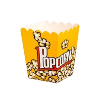 Papier Kraft Jetable Couleur Personnalisée Popcorn Restauration Rapide Nachos Tacos Frites Petit Emballage Alimentaire Plateau Boîte De Frites Pas Cher