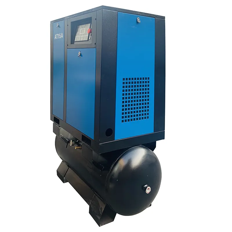 Compressor de ar integrado de alta pressão com secador de ar, multi-opção, 15hp, 8bar, 25bar