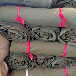 Nhà Sản Xuất Bán Màu Xanh Lá Cây Không Thấm Nước 100% Sáp Tùy Chỉnh Bông Vải Tarp Tấm Ngoài Trời Lều Chất Liệu Bạt Cuộn Cho Bìa - Product Image 4