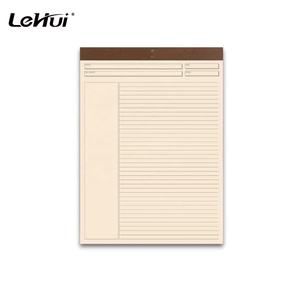 Papel Pastel 50 hojas sin ácido anotación 1/4 pulgadas rayado azul/gris/Verde/amarillo/salmón papel escritura almohadillas legales - Product Image 3