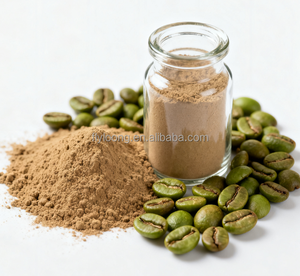 Polvo de extracto de grano de café verde 50% de alta calidad 25kgs aditivos alimentarios de café Arábica verde - Product Image 5