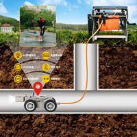 Robot de détection de pipeline robot de détection de pipeline intelligent robot endoscope de pipeline industriel
