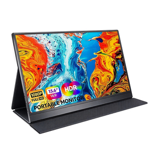 จอภาพพกพาขนาด 15.6 นิ้ว ความละเอียด 1080P FHD IPS 60Hz รองรับ Type-C HD HDR สำหรับเล่นเกมส์ แล็ปท็อป โทรศัพท์มือถือ รับผลิตแบบ OEM ODM - Product Image 1
