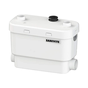 Bomba de Agua Eléctrica con Cable SANIVITE 008 Gris de Alta Resistencia, <span class=keywords><strong>29</strong></span> Galones por Minuto para Aguas Residuales, Blanca - Product Image 1