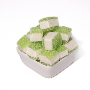 Caramelo gomoso cuadrado recubierto <span class=keywords><strong>de</strong></span> azúcar Halal caramelo gomoso dulce para niños - Product Image 2