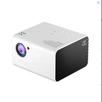 Nouveau projecteur LED portable T10 sans fil intelligent WiFi Android Pico 4K Ready 150 Lumens HD 1080p pour la maison, utilisation de jour, avec lentille en verre