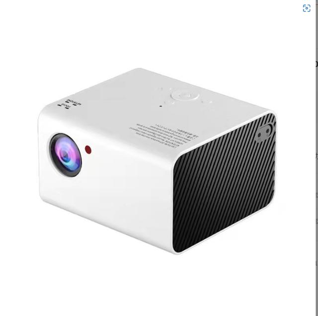 New T10 Wireless Smart WiFi Android Pico 4K Ready 150 Lumens HD 1080p Portable Daytime Home LED Projector with Glass Lens