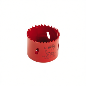 Sierra perforadora bimetálica de 2 1/4 pulgadas (57 mm) para cortar madera y metal - Product Image 3