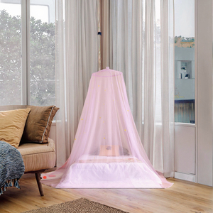 Factory Folded King Size All-Season Cone Shape Mosquito <b>Net</b> Canopy Glow Dark for Bedroom Decor Home Use <b>Mesh</b> Material - Product Image 3
