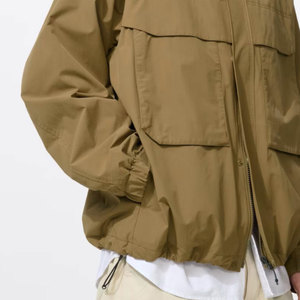 New Trendy Men’s Waterproof Windbreaker <b>Jacket</b> with Full Zip Hooded for Outdoor <b>Work</b> Sports and Casual Wear Men’s <b>Jackets</b> - Product Image 2