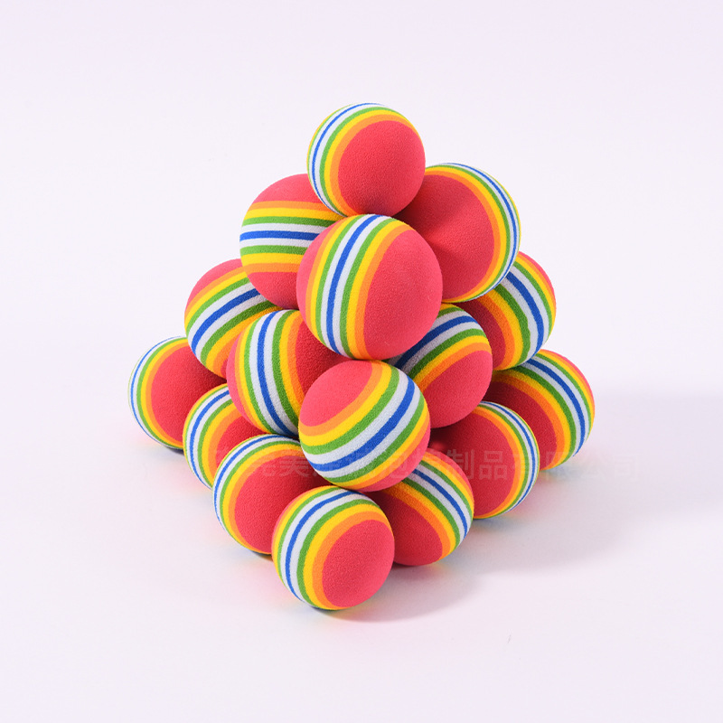 Lot De 12 Balles En Mousse EVA 6 Cm – 6 Couleurs Vives – Jeux D'intérieur Sécurisés – Dès 2 Ans