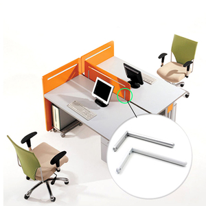 Code d'angle en L avec clips, code d'angle en L pour cloison de <span class=keywords><strong>bureau</strong></span>, pièces de connexion suspendues - Product Image 4