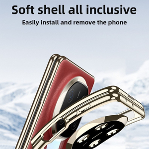 Magnetic hinge protection suitable for Huawei Matex6 phone case, transparent <b>folding</b> <b>screen</b> anti drop case - Product Image 2