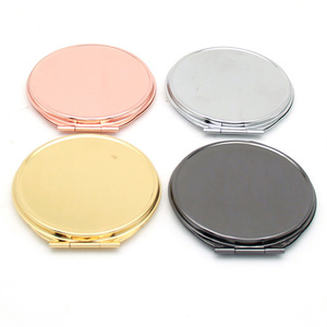 Kim loại Thủ công mỹ phẩm gương phôi truyền nhiệt nhỏ gương dập nổi Quà Tặng Túi xách tay gương - Product Image 3