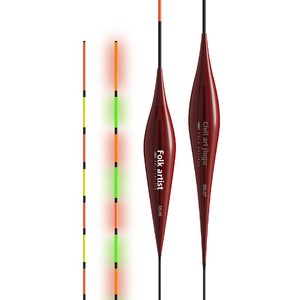 Flotador de Pesca Electrónico Luminoso de Doble Uso (Día y Noche) de Alta Sensibilidad, Tipo Boya Vertical con Cola Rígida, Diseño Artístico - Product Image 5