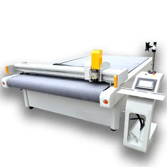 Automatic fabric cutting machine CNC digital Dual heads oscillating Multi Functional fabric cutting machine apparel machine