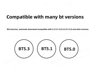 USB kablosuz BT 5.4 Dongle adaptörleri konnektörler 61klavye kulaklık hoparlör için 61bue harici alıcı verici adaptörü - Product Image 4
