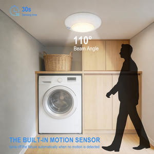 Détecteur <span class=keywords><strong>de</strong></span> <span class=keywords><strong>mouvement</strong></span> intérieur, lumière LED disque 6 pouces 15W avec capteur <span class=keywords><strong>de</strong></span> <span class=keywords><strong>mouvement</strong></span>, lumière à capteur <span class=keywords><strong>de</strong></span> profil bas pour la maison et le bureau - Product Image 4