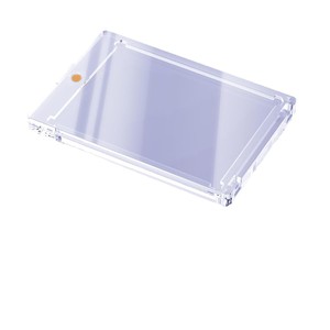 Vente en gros d'usine : porte-cartes magnétiques robustes, protège-cartes transparents 35pt, présentoirs PS pour cartes à collectionner, rangement pour cartes - Product Image 5