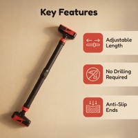 Barre de traction pour fitness sans vis, réglable, de qualité supérieure, nouvelle arrivée
