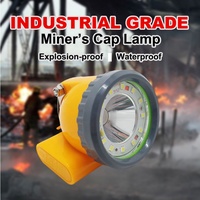 Lampada Frontale da Minatore Personalizzata, Ricaricabile LED Senza Fili, Antideflagrante e Impermeabile
