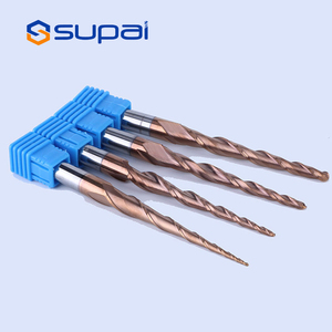 SUPAL HRC50 Taper Ball Nose Milling Cutter End Mill CNC <strong>Router</strong> <strong>Bit</strong> For Woodworking - Product Image 6
