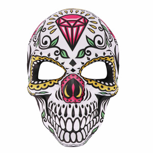 Décoration <span class=keywords><strong>de</strong></span> fête d'Halloween en EVA, crâne d'horreur, fantôme, sublimation thermique, accessoire <span class=keywords><strong>de</strong></span> cosplay pour <span class=keywords><strong>carnaval</strong></span>, DIY, livraison directe transfrontalière - Product Image 1