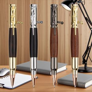 High Quality Custom Logo Luxury Metal Ballpoint <b>Pen</b> Unique Gun Shape Clip Design <b>Pen</b> for Stationery Writing and School Supplies - Product Image 1